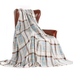 Merrylife 971098790903 Throw Blanket Plaid Sherpa Ultra-plush Soft Colorful Oversized Decorative