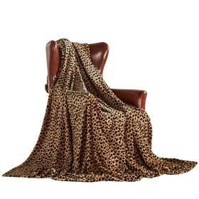 Merrylife 971098791214 Leopard Throw Blanket Decorative Fleece Ultra-plush Colorful Oversize