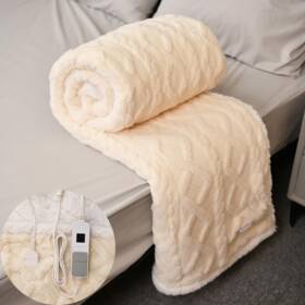 B0cd1gm4mv Merrylife Heated Blanket Cozy Soft Electric 4 Heating Levels8 Hours