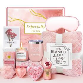 Gift001 Mewjut Spa Gift Basket For Women - Birthday Valentines Mothers Day Gifts Her