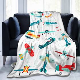 R72vpqkv58a62 Mibddk #r72vpqkv58a62 Cute Airplane Blanket Throw Aircraft Blankets For Kids Toddler Boys Ad
