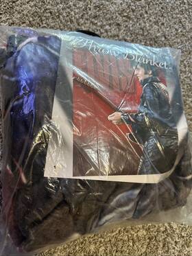 E8873 Mid-south Products Elvis Presley Ft68 Comeback 50 Inch X 60 Throw Blanket New