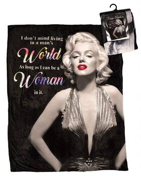 Midsouth Products 781579058028 Norma Jeane As Marilyn Throw Blanket 50 X 60 Womens World