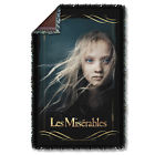 Uni783 Miserables Les Woven Blanket " 60 Girl Throw 36 Sublimation Tapestry