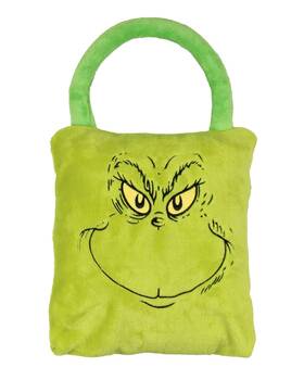 Mjc Nf24bl25 How The Grinch Stole Christmas Holiday Tote Bag Fleece 40 Inch X 39 Green