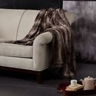 Mp50-1912 Madison Park Zuri Faux Fur Throw New 0675716759681
