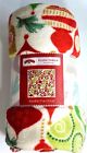 Ms55-009-277-08 Holiday Time Plush Throw Christmas Ornaments Inches Blanket