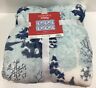 Ms97-750-610-01 Makers Holiday Plush Throw Blanket Snowflake Winter Scene 0400156052319