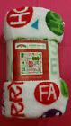 Ms97-750-610-06 Holiday Time New Plush Throw Christmas Blanket Bedding Couch Soft