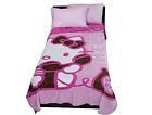 N-a Hello Kitty Twin Blanket Ring Telephone Bedding Cover 073558663225