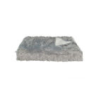 N-a Homeroots Decor Sheepskin Fur Throw Sage Gray Bedding 689805010331