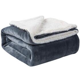 Nanpiper Sherpa Blanket Twin Warm Bed For Winter Cozy Soft Fuzzy