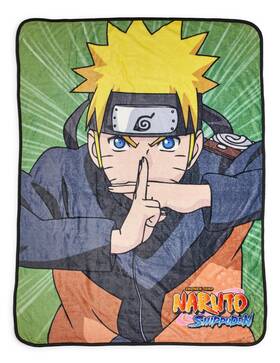 Naru-bl-24847 Naruto Shippuden Uzumaki Character Fleece Throw Blanket 60 X 45 Inches