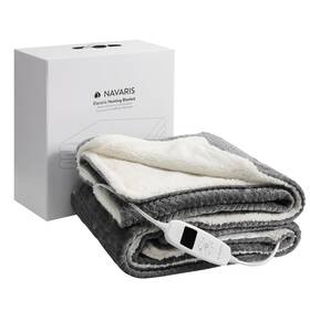 Nav0000385e002c Navaris Heated Throw Blanket Luxury Comfort With 10 Heat Modes Plug In Electric Heater O