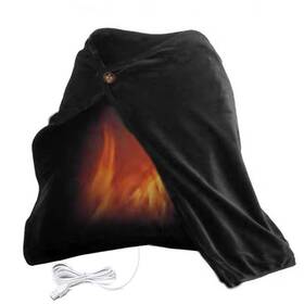 Nekewe 623837662571 Usb Heated Warm Fleece Shawl And Wrap Intelligent Electric Heating Blank