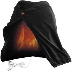 Yql18 Nekewe Usb Heated Warm Fleece Shawl And Wrap Intelligent Electric Heating Blanket Kneepad