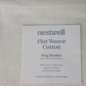 Nestwell 791551235613 New King Blanket