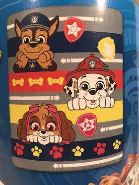 Nickelodeon 073558838241 Paw Patrol Fleece Throw Blanket 40in X 50in New