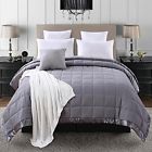 Nl-blk-10896-gy Newlake Lightweight Down Alternative 714424533968