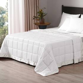Nobrand 627300441281 15lb Weighted Blanket Queen 90x90 Inch Glass Beads Washable