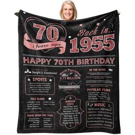 Norgopron 751787431265 70th Birthday Gifts For Women 70 Year Old Woman Bir