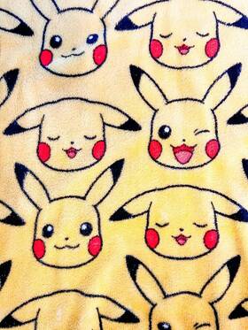 Northwest 190604277806 Pokemon Pikachu Soft Fleece Blanket/throw/northwest/2021