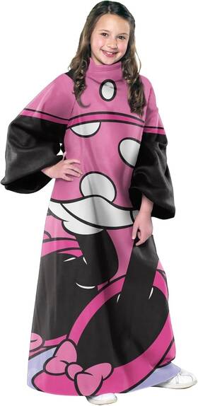 Northwest 190604300337 Minnie Mouse 48 Inch X48 Youth Silk Touch Blanket With Sleeves