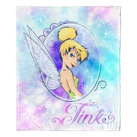 Northwest 190604365671 Fairies Silk Touch Throw Blanket 50 Inch X 60 Cosmic Tink