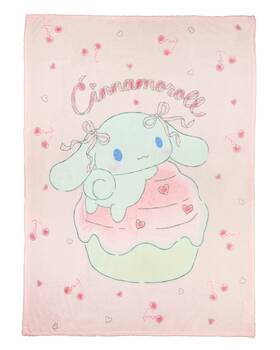 05900 Northwest 1san/05900/0029/sts Sanrio Hello Kitty And Friends Throw Blanket Cinnamoroll Cupcake Hearts 46 Inch X60