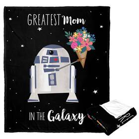 B0cf7s4487 Northwest Star Wars Silk Touch Throw Blanket 50 X 60 Best Mom In The Galaxy