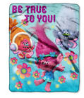 Northwest Company New Dreamworks Trolls Be True To You Poppy Guy Dj Suki Silky Soft Blanket Throw 087918584259