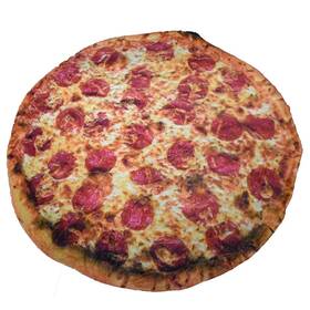 Novelty Giant Www.noveltygiant.com 633411870414 Super Soft Pizza Throw Blanket 60 Inch Fleece Food Wrap