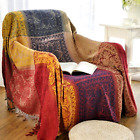 Nt917 Amorus Chenille Jacquard Tassels Throw Blankets For Bed 611165438258