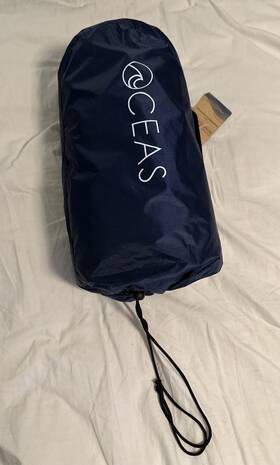 Oceas 313055788725 Blanket - Camping Quilt For Cold Weather Navy