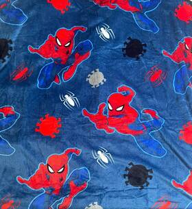 Oeko-tex 032281159153 Marvel Spiderman Fleece Throw Blanket Towel 40 Inch X 48 Kids Bathroom Super Hero