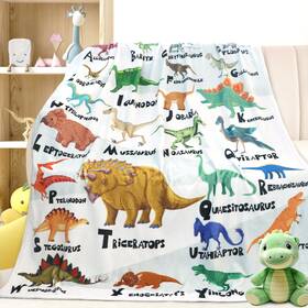 Ohoit 060973654854 Dinosaur Blanket For Boys Teens Girls Soft Cozy Flannel Warm Gifts Dinosaurs