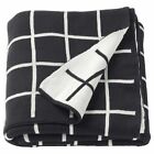 Oik-603.522.78 Hanna Dalrot Ikea Almalie Throw Black White