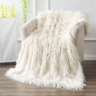 Ojia-blanket-white Ojia Super Soft Fuzzy