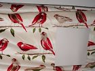 Olivias Room Birds Christmas Throw 50 X 60 Red Green White Gold New Tags Free Ship 881314378388