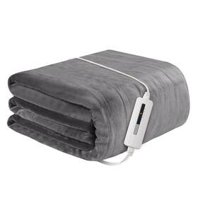 Hlt1-rfi-f Ondan Electric Heated Blanket 50 Inch X 60 Throw Size Soft Flannel 5 Heating Levels 3 Hou