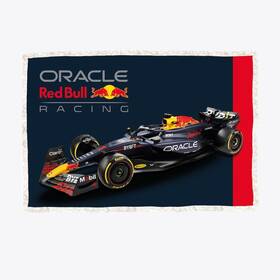 Oracle Red Bull Racing 056197199329 F1 Official Fleece Throw Blanket Super Soft Sherpa