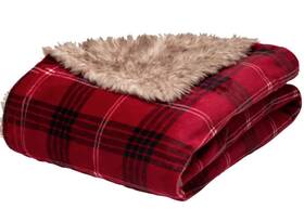 Orvis 719408899979 Cozy Luxe 60 Inch X 70 Throw Red