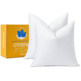 Sg-x02-us Otostar Pack Of 2 Down And Feather Throw Pillow Inserts 22 X Soft Fluffy