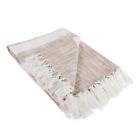 P Dii Rustic Farmhouse Cotton Chevron Blanket Throw With 738215342843