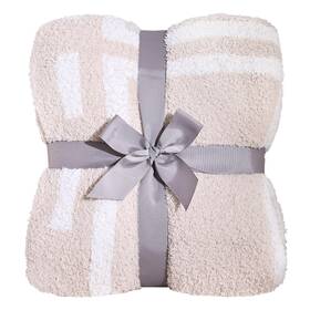 Panku 774910044590 Ultra Soft Cozy Knit Throw Blanket For Couch And Bed Knitted Luxury Re