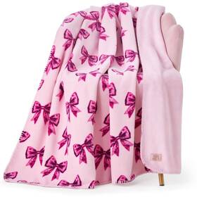 Paris Hilton 008889401628 Plush Throw Blanket For Couch Room Decor - Home Cozy Cute Warm Blankets