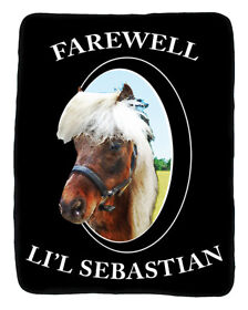 Parks And Recreation Farewell Lifootl Sebastian Fleece Throw Blanket
