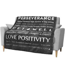 Pavilia 819594028891 Healing Blanket Fleece Get Well Soon Gift Soft Hug Compassion Throw