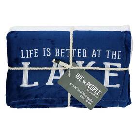 B07g7drgcz Pavilion Gift Company - Life Is Better At The Lake Blue White