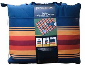 Pendleton 008889215683 Outdoor Packable Blanket 60 Inch X72 Picnic Camping Blue Grand Canyon